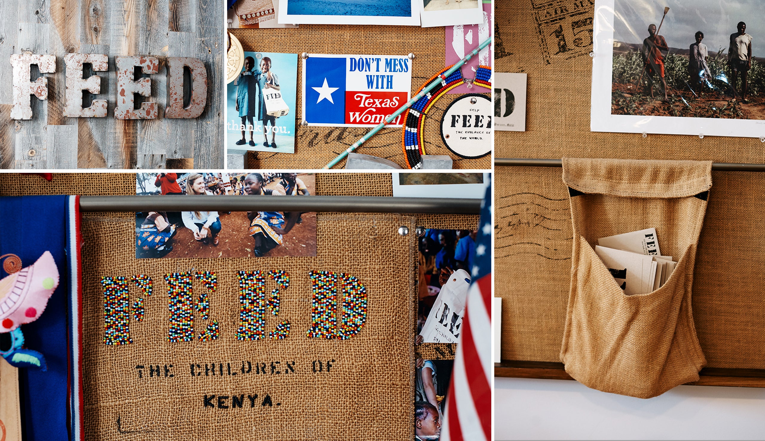 D&eacute;cor details inside the FEED office