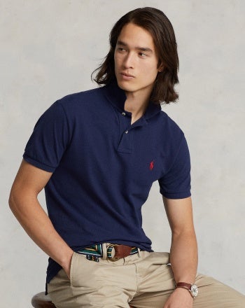 Blue and yellow ralph lauren polo on sale