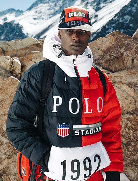 POLO RALPH LAUREN (ポロ・ラルフローレン) マウンテンパーカー オリーブ サイズ:SIZE M