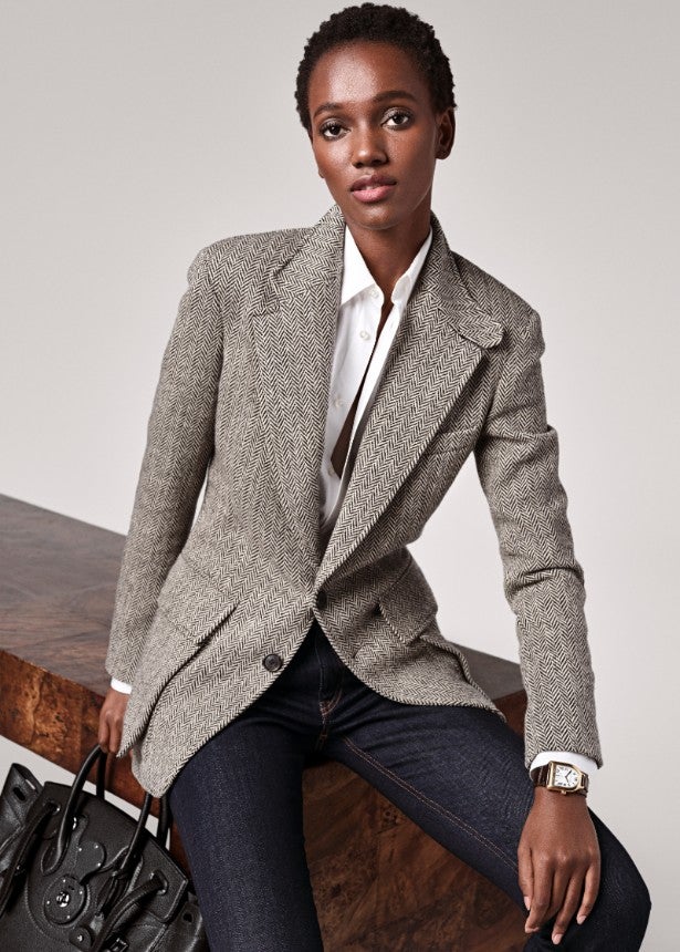 Rl67 hotsell herringbone jacket