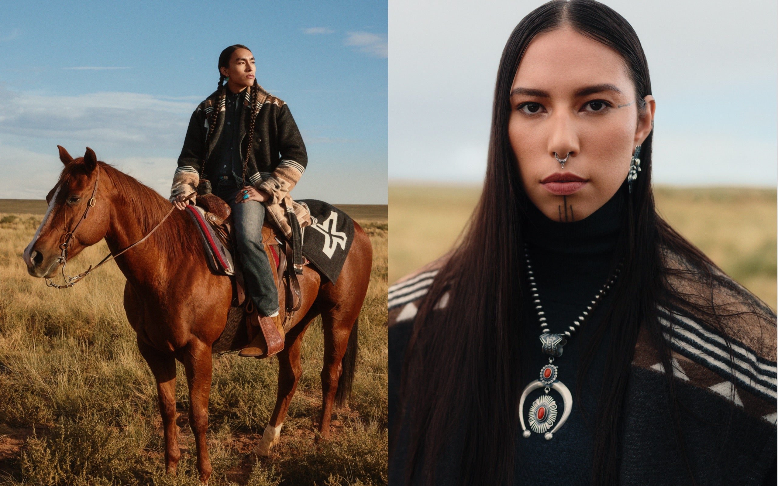  <strong>LOVE OF THE LAND</strong><br/> <span>Polo Ralph Lauren x Naiomi Glasses, a colabora&ccedil;&atilde;o inaugural para o programa Artista em resid&ecirc;ncia da Ralph Lauren, honra a heran&ccedil;a Navajo e as tradi&ccedil;&otilde;es seculares de vestu&aacute;rio</span>  <br/> 
