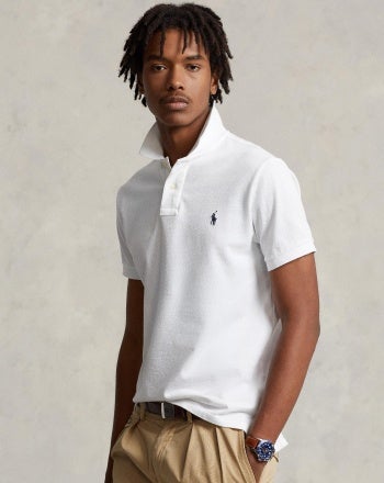 Black ralph lauren polo shirt mens top