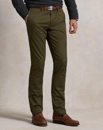 Ralph lauren slim fit trousers hot sale