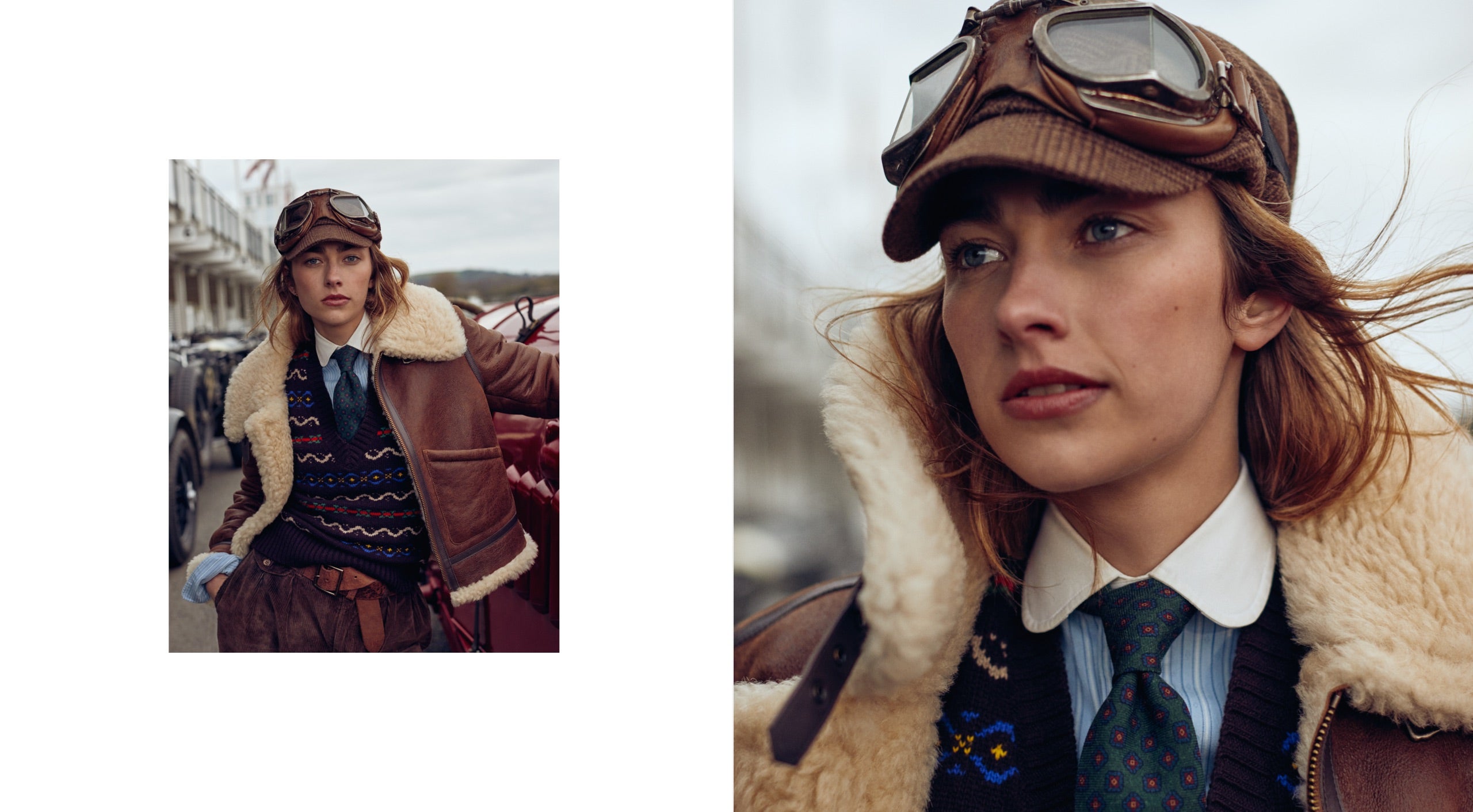 <strong>ON LOCATION</strong><br/><span>This season of Polo Originals, inspired by the golden era of Grand Prix car racing, was photographed at the Goodwood Motor Circuit, which is located in West Sussex, on the 12,000-acre Goodwood Estate. The Circuit has since become known for hosting a number of prestigious motorsport events, including the famous Festival of Speed and Revival.</span> <br/><rlmag_link href="https://www.ralphlauren.pt/en/search?cgid=brands-prl-tough-and-refined-cg"><button class="shop-collection">Shop the Story</button></rlmag_link>