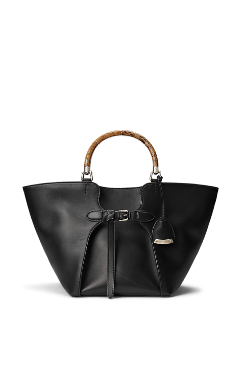 Mala tote em couro de vitela Ralph