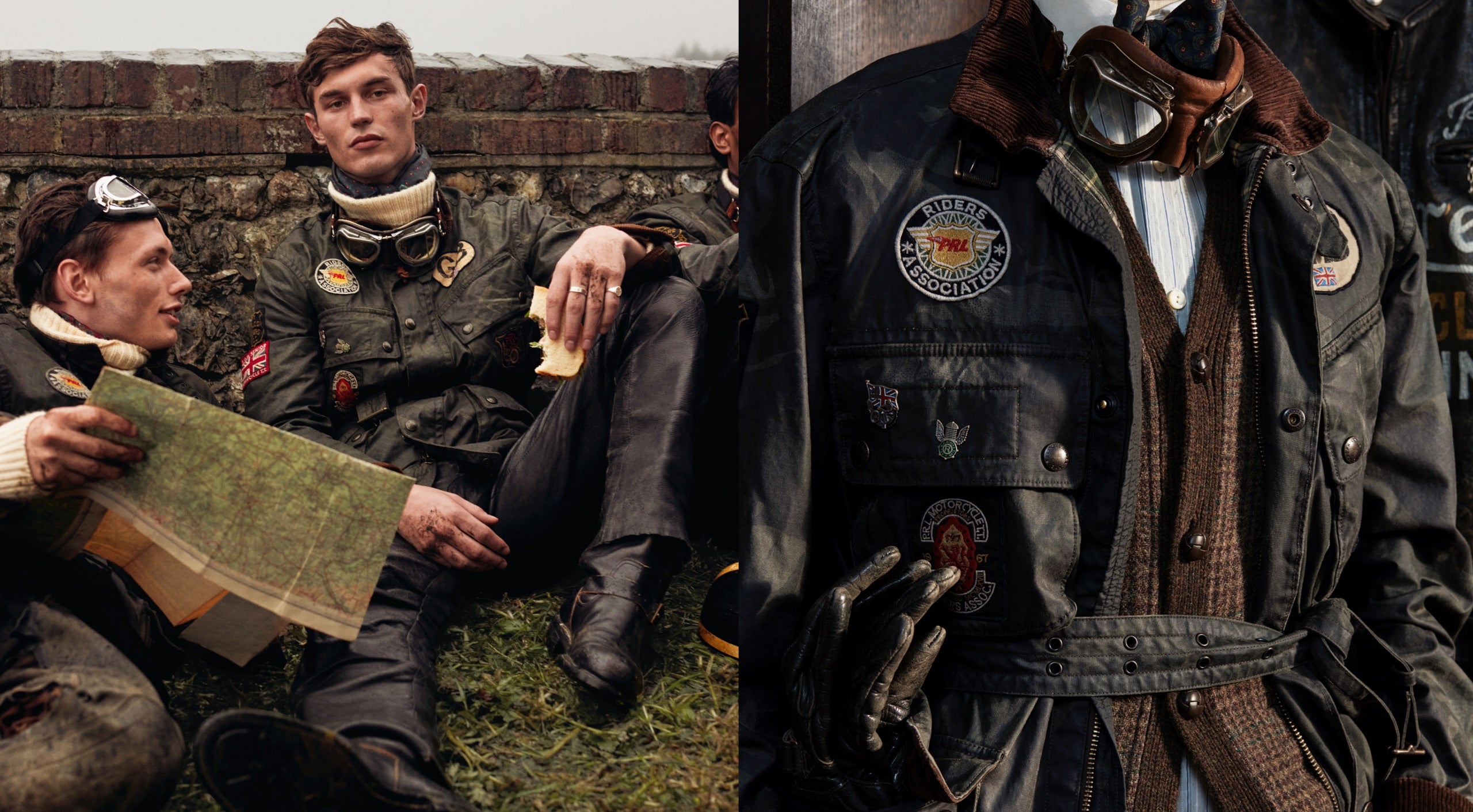 <strong>NA PISTA</strong><br/><span>Esta temporada de Polo Originals, inspirada na &eacute;poca de ouro das corridas de autom&oacute;veis de Grande Pr&eacute;mio, foi fotografada no Aut&oacute;dromo de Goodwood, situado em West Sussex, na propriedade de Goodwood, com cerca de 12 000 acres. Desde ent&atilde;o, o Aut&oacute;dromo tornou-se conhecido por acolher uma s&eacute;rie de eventos de desporto motorizados de prest&iacute;gio, incluindo o famoso Festival of Speed and Revival.</span> <br/><rlmag_link href="https://www.ralphlauren.pt/pt/search?cgid=brands-prl-tough-and-refined-cg"><button class="shop-collection">COMPRAR A COLE&Ccedil;&Atilde;O</button></rlmag_link>