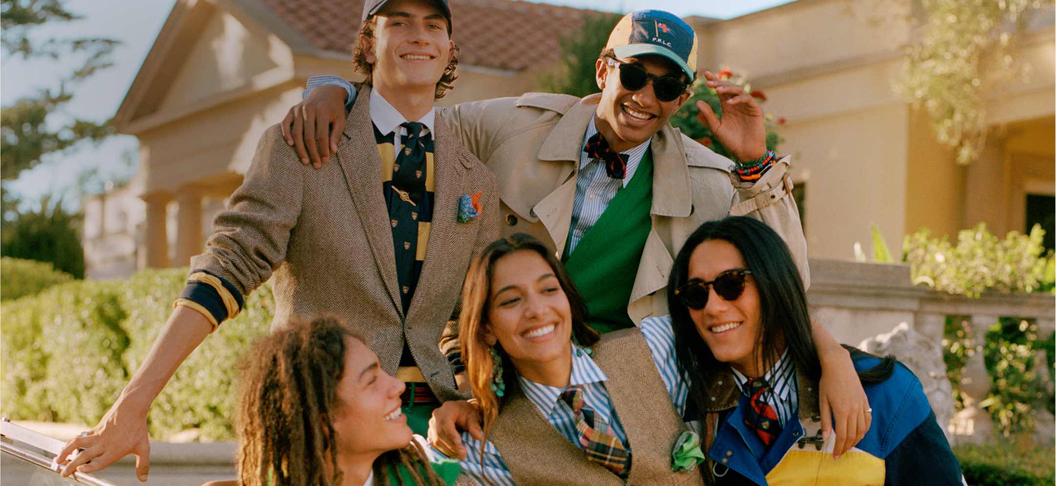 Video of models in heritage Polo styles.