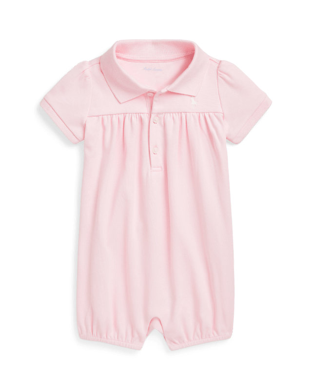 Babygrow sem pernas Polo de algodão