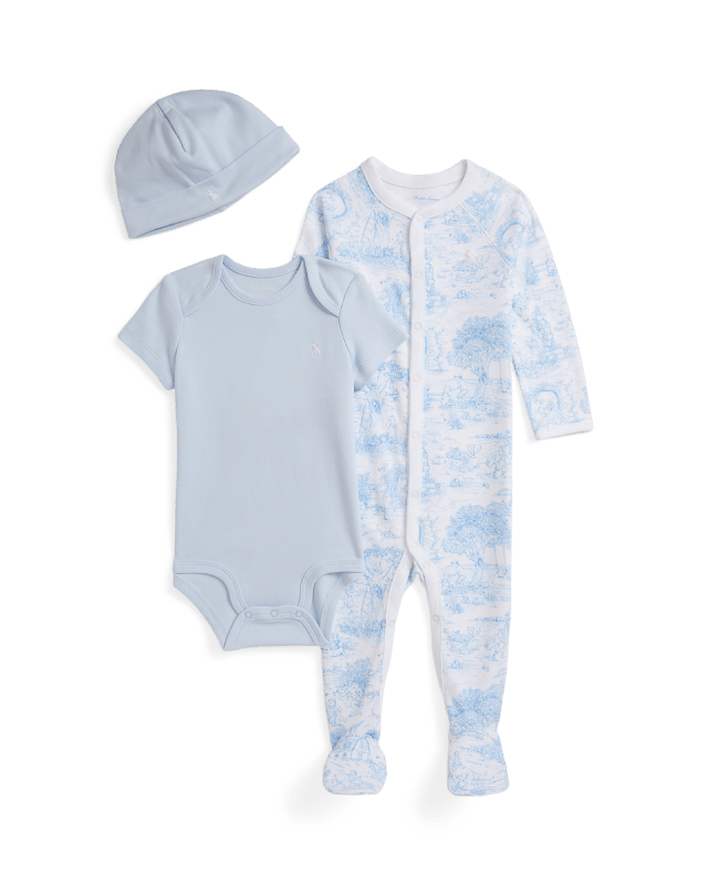 Conjunto de oferta de 3 peças de algodão