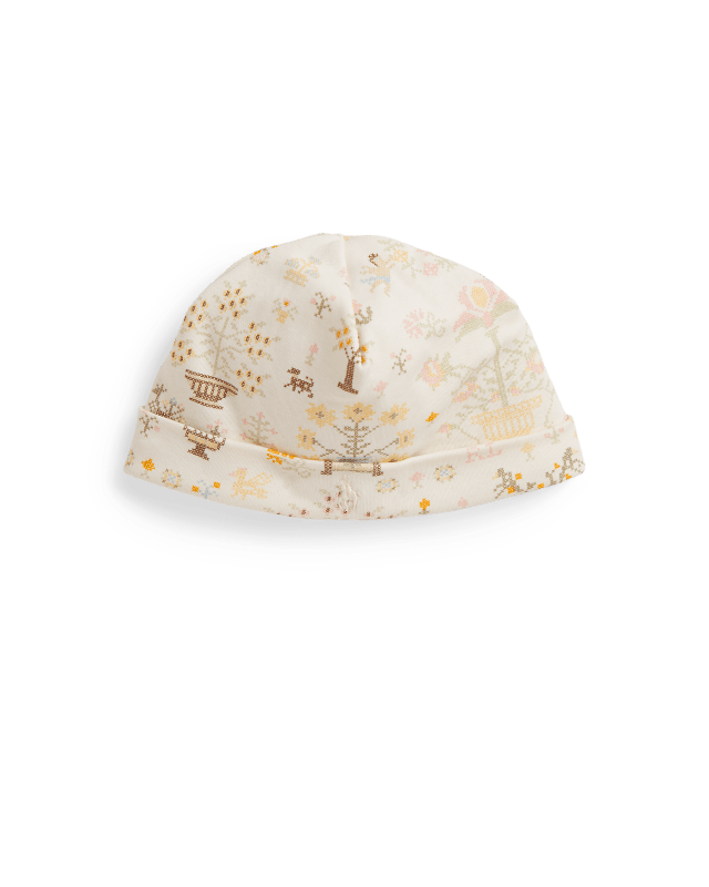 Gorro em algodão interlock Polo Bear